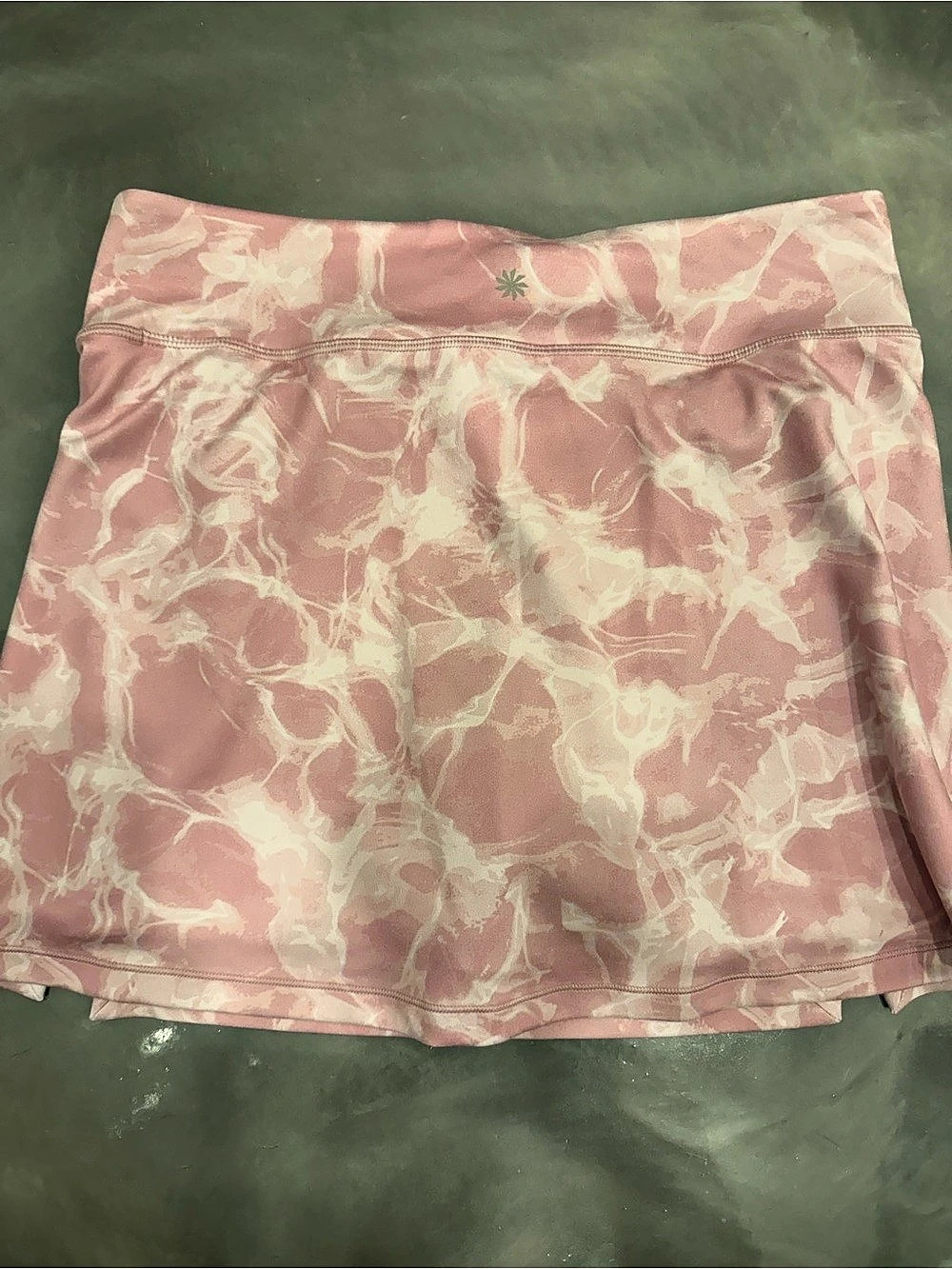 Athleta Girl Goal Getter Skort in Pink & White XXL/16 Like New